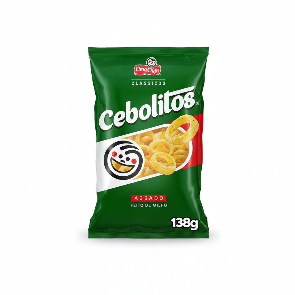 Elma Chips Salgadinho Cebolitos 138g